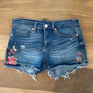 Blank NYC Embroidered Hiker Shorts 27